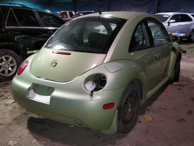 3VWCK21C62M454603 - 2002 VOLKSWAGEN NEW BEETLE GREEN photo 4