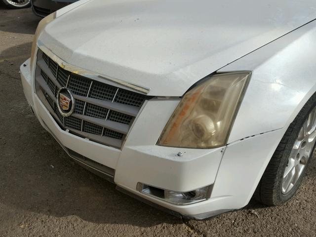 1G6DP57VX90106323 - 2009 CADILLAC CTS HI FEA WHITE photo 9