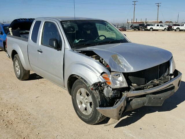 1N6AD0CU2BC403371 - 2011 NISSAN FRONTIER S SILVER photo 1