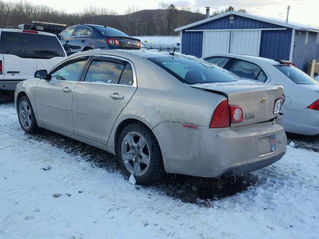 1G1ZC5EB9AF134339 - 2010 CHEVROLET MALIBU 1LT TAN photo 3