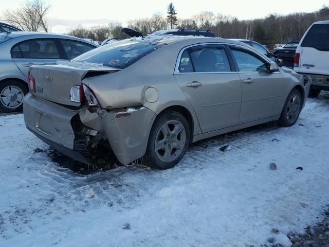 1G1ZC5EB9AF134339 - 2010 CHEVROLET MALIBU 1LT 棕色 照片 4