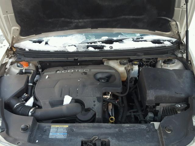 1G1ZC5EB9AF134339 - 2010 CHEVROLET MALIBU 1LT 棕色 照片 7