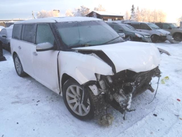 2FMHK6DC1BBD17108 - 2011 FORD FLEX LIMIT WHITE photo 1