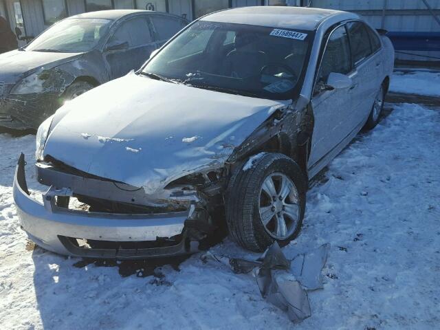 2G1WF5E3XD1144084 - 2013 CHEVROLET IMPALA LS SILVER photo 2