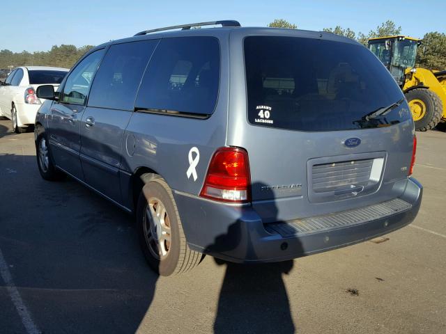 2FMDA52284BA12374 - 2004 FORD FREESTAR S BLUE photo 3