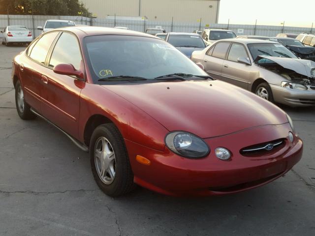 1FAFP53U6XA295021 - 1999 FORD TAURUS SE MAROON photo 1