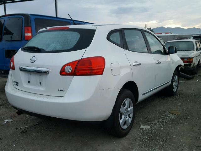 JN8AS5MV6EW701149 - 2014 NISSAN ROGUE SELE WHITE photo 4