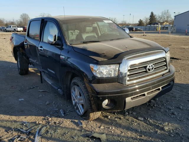 5TBDV58158S519687 - 2008 TOYOTA TUNDRA CRE BLACK photo 2