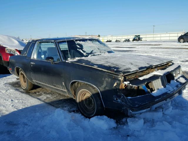 1G3AK47A9CM445371 - 1982 OLDSMOBILE CUTLASS CA BLACK photo 1