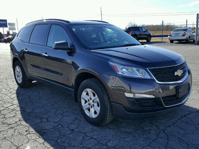 1GNKVFED6FJ342491 - 2015 CHEVROLET TRAVERSE L GRAY photo 1