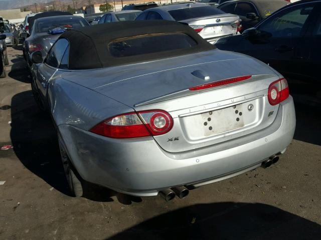 SAJWA44C979B16942 - 2007 JAGUAR XKR GRAY photo 3