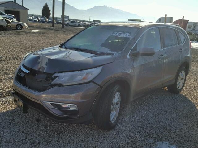 2HKRM4H51GH632344 - 2016 HONDA CR-V EX CHARCOAL photo 2