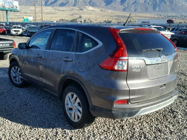 2HKRM4H51GH632344 - 2016 HONDA CR-V EX CHARCOAL photo 3