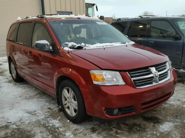 2D8HN54X08R796745 - 2008 DODGE GRAND CARA RED photo 1