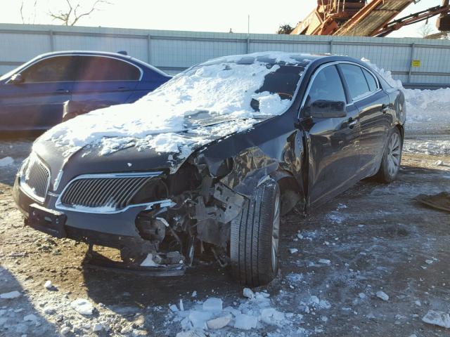 1LNHL9EK1FG600367 - 2015 LINCOLN MKS BLACK photo 2