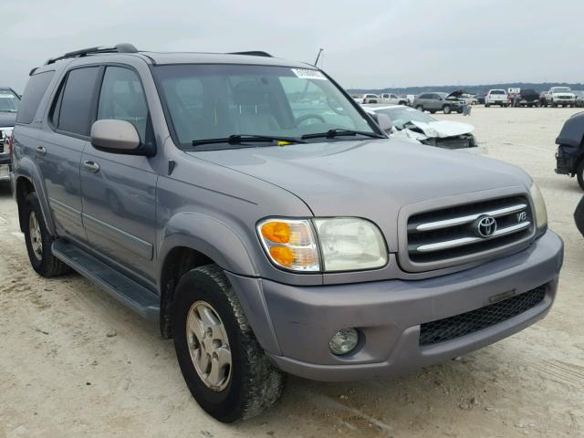 5TDZT38A61S050929 - 2001 TOYOTA SEQUOIA LI GOLD photo 1