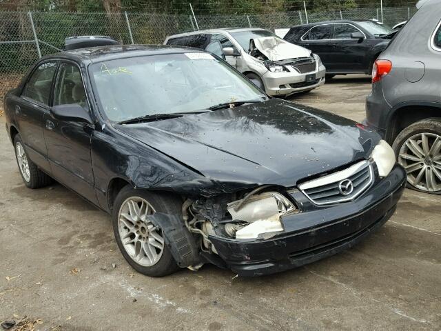 1YVGF22C1Y5117420 - 2000 MAZDA 626 ES BLACK photo 1