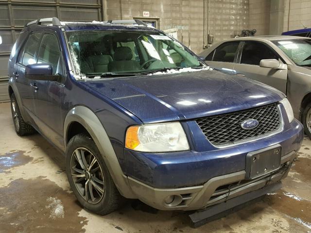 1FMDK02137GA16336 - 2007 FORD FREESTYLE BLUE photo 1