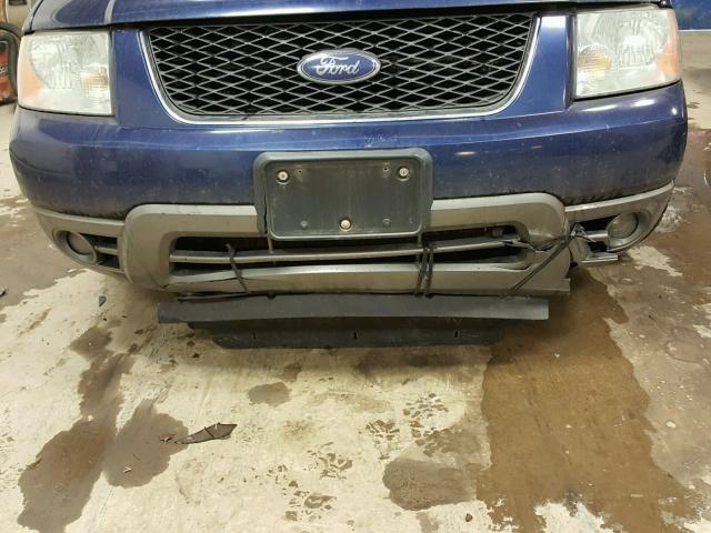 1FMDK02137GA16336 - 2007 FORD FREESTYLE BLUE photo 9