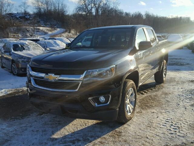 1GCGSCEN1H1260654 - 2017 CHEVROLET COLORADO L BLACK photo 2