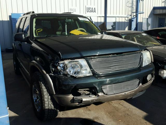 1FMZU64K63UC54475 - 2003 FORD EXPLORER E GREEN photo 1