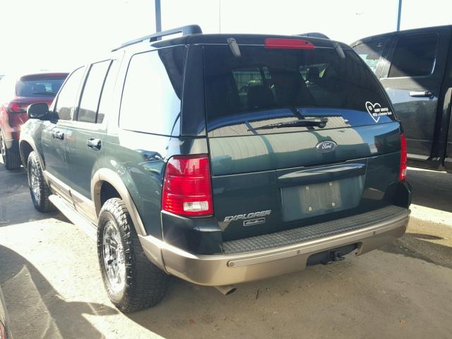 1FMZU64K63UC54475 - 2003 FORD EXPLORER E GREEN photo 3