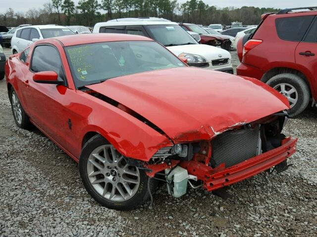 1ZVBP8AM6E5217144 - 2014 FORD MUSTANG RED photo 1