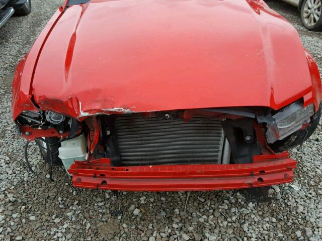 1ZVBP8AM6E5217144 - 2014 FORD MUSTANG RED photo 7