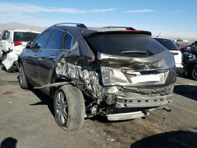 3GYFNAE37CS589298 - 2012 CADILLAC SRX LUXURY BROWN photo 3