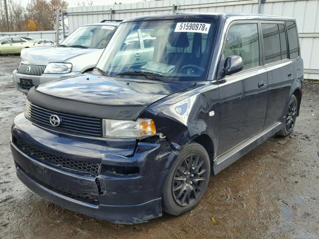 JTLKT324240164426 - 2004 TOYOTA SCION XB ლურჯი ფოტო 2