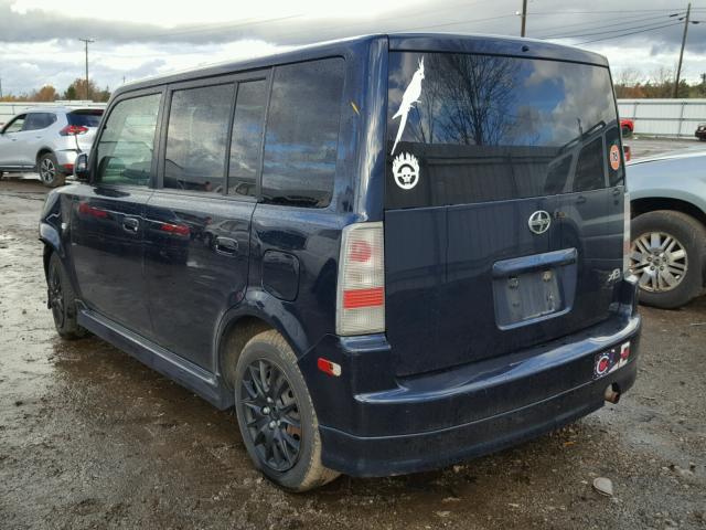 JTLKT324240164426 - 2004 TOYOTA SCION XB ლურჯი ფოტო 3