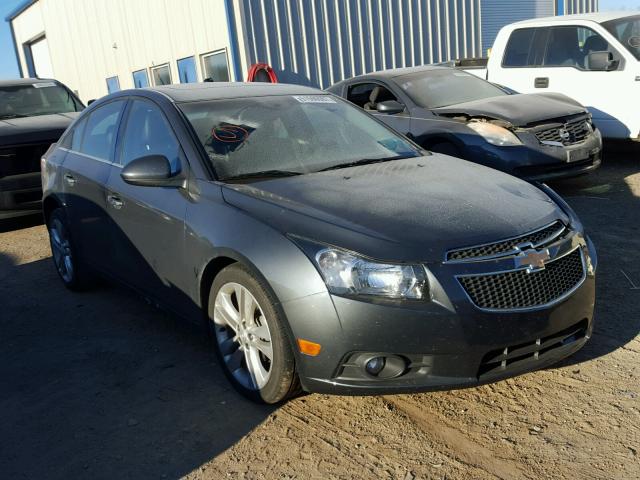 1G1PG5SB1D7197403 - 2013 CHEVROLET CRUZE LTZ GRAY photo 1