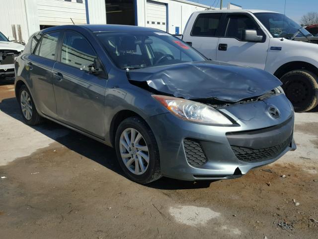 JM1BL1L79C1599199 - 2012 MAZDA 3 I GREEN photo 1