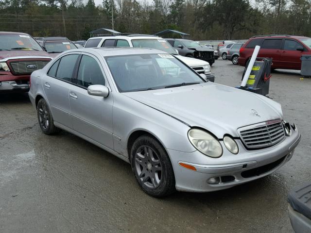 WDBUF56J66A818427 - 2006 MERCEDES-BENZ E 350 SILVER photo 1