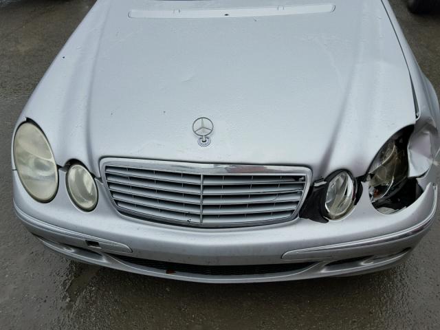 WDBUF56J66A818427 - 2006 MERCEDES-BENZ E 350 SILVER photo 7