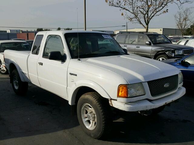 1FTYR14UX2PA90845 - 2002 FORD RANGER SUP WHITE photo 1