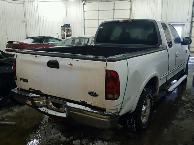 1FTZX18W6WNA63200 - 1998 FORD F150 WHITE photo 4