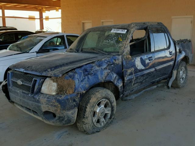 1FMZU67K64UA82834 - 2004 FORD EXPLORER S BLUE photo 2
