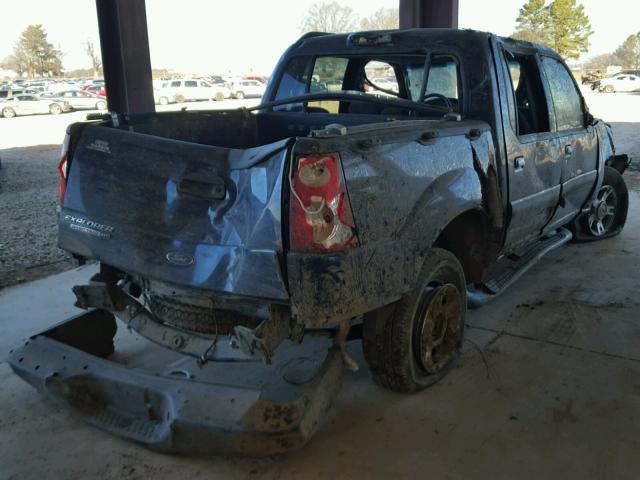 1FMZU67K64UA82834 - 2004 FORD EXPLORER S BLUE photo 4
