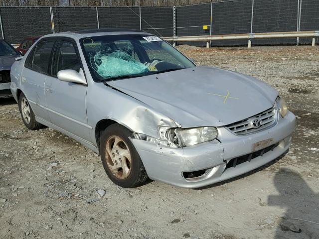 2T1BR12E51C388864 - 2001 TOYOTA COROLLA CE WHITE photo 1