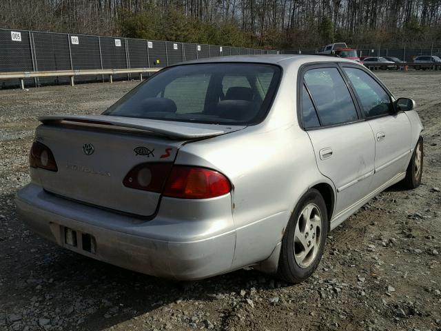 2T1BR12E51C388864 - 2001 TOYOTA COROLLA CE WHITE photo 4