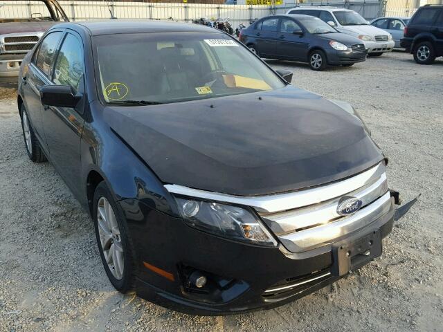 3FAHP0JA5BR238456 - 2011 FORD FUSION SEL BLACK photo 1