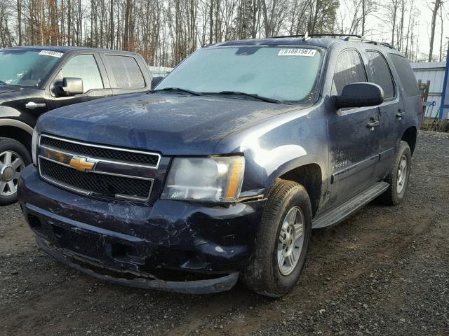 1GNFC13C08R106556 - 2008 CHEVROLET TAHOE C150 BLUE photo 2