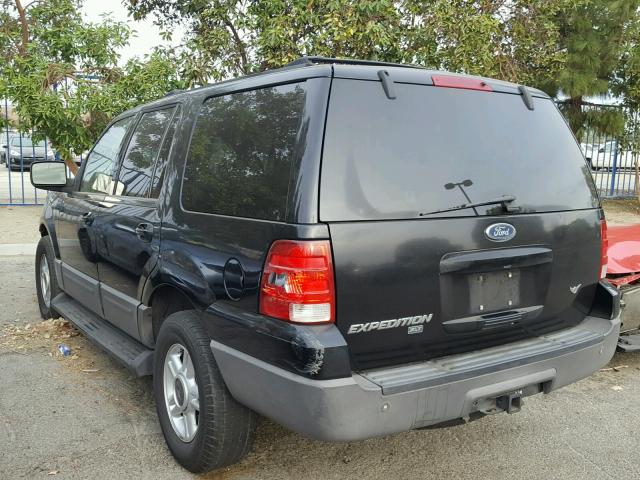 1FMEU15L93LA20796 - 2003 FORD EXPEDITION BLACK photo 3