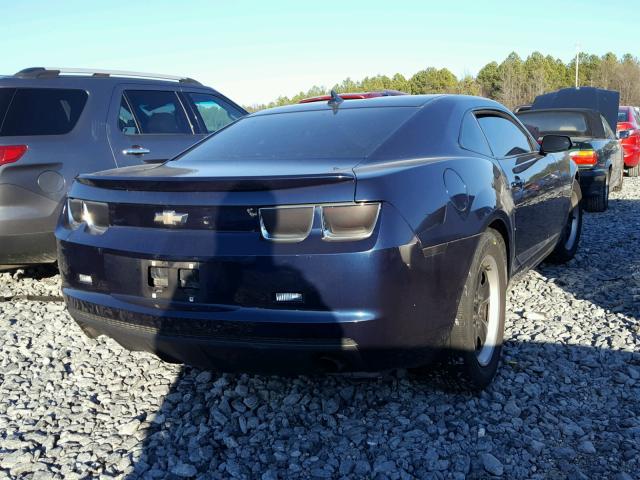 2G1FA1E30C9175030 - 2012 CHEVROLET CAMARO LS BLUE photo 4