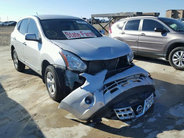 JN8AS5MT4DW531497 - 2013 NISSAN ROGUE S SILVER photo 1