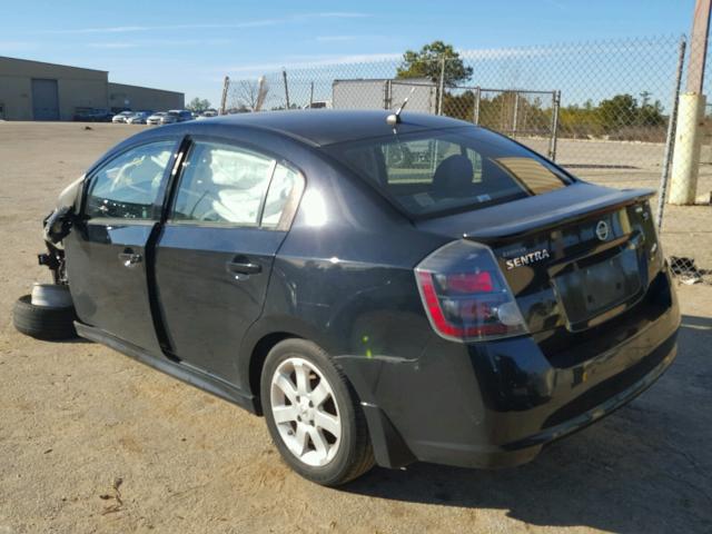 3N1AB6AP4BL616094 - 2011 NISSAN SENTRA 2.0 BLACK photo 3