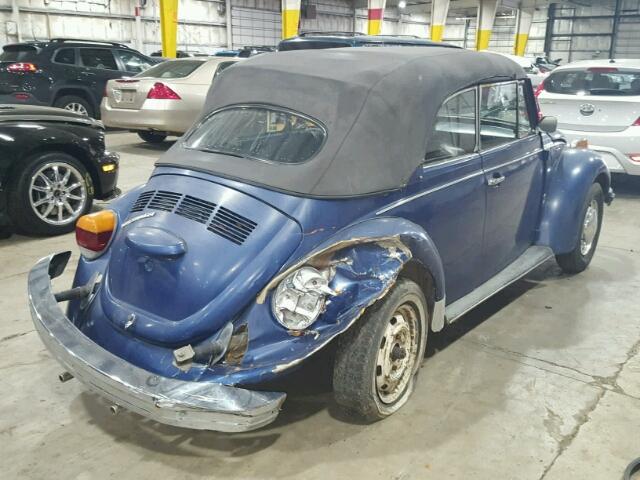 1542011678 - 1974 VOLKSWAGEN BEETLE BLUE photo 4