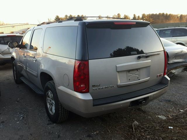 1GKFK16317J189858 - 2007 GMC YUKON XL K BEIGE photo 3