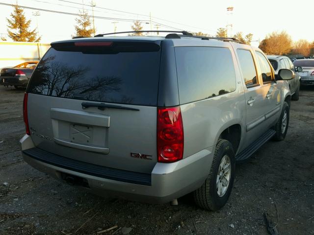 1GKFK16317J189858 - 2007 GMC YUKON XL K BEIGE photo 4